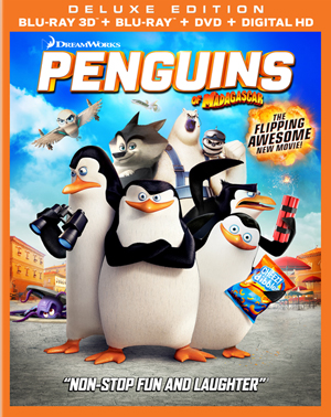 Penguins of Madagascar 3D Blu-ray