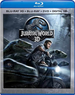Jurassic World 3D Blu-ray