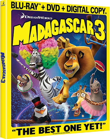 Madagascar 3: Europe's Most Wanted Blu-ray